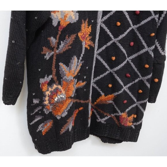 Vintage Jennifer Reed Too Hand Knitted Wool Sweater Plus Size 2X - Picture 5 of 8